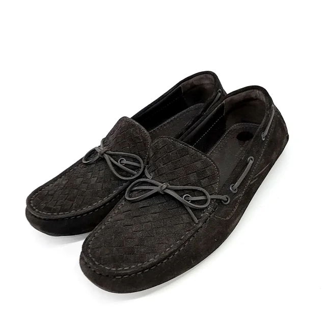 Bottega Veneta Suede Mesh Loafers from GUGUS