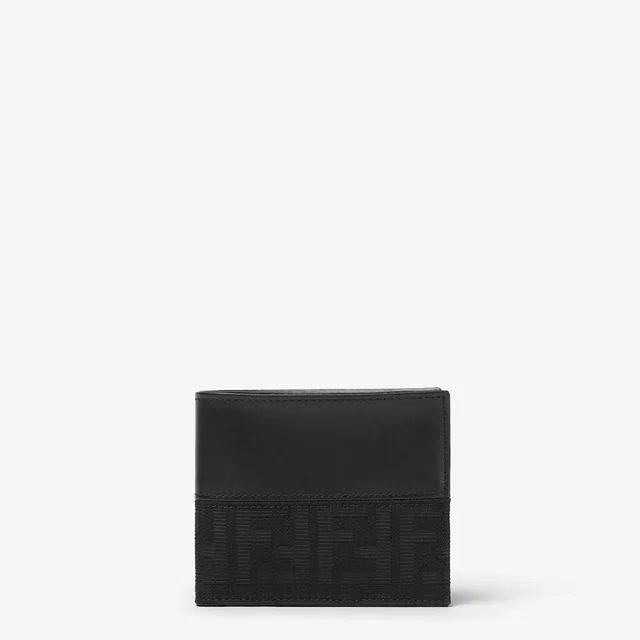 Fendi Wallet — Black Calf Leather in Black Calfskin from HEWI
