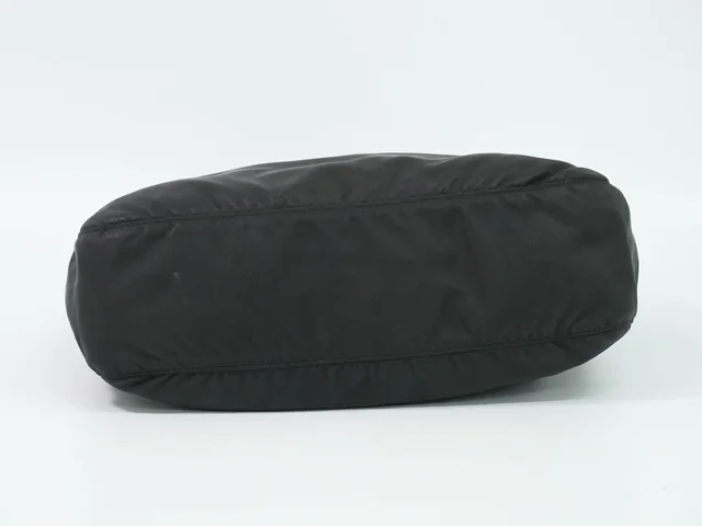 Prada Nylon Shoulder Bag Pochette Black in Black Nylon from The Reluxe, photo 2 of 2
