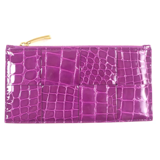 Bottega Veneta Cassette Card Case Patent Leather in Patent leather from LuxUness