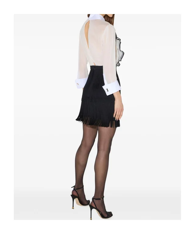 Elisabetta Franchi Pleated shirt dress, photo 3 of 4 from SENSER