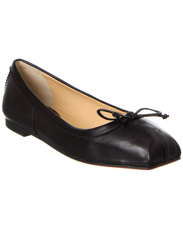 Christian Louboutin Mamadrague Leather Flat, image 1 of 1 from Rue La La