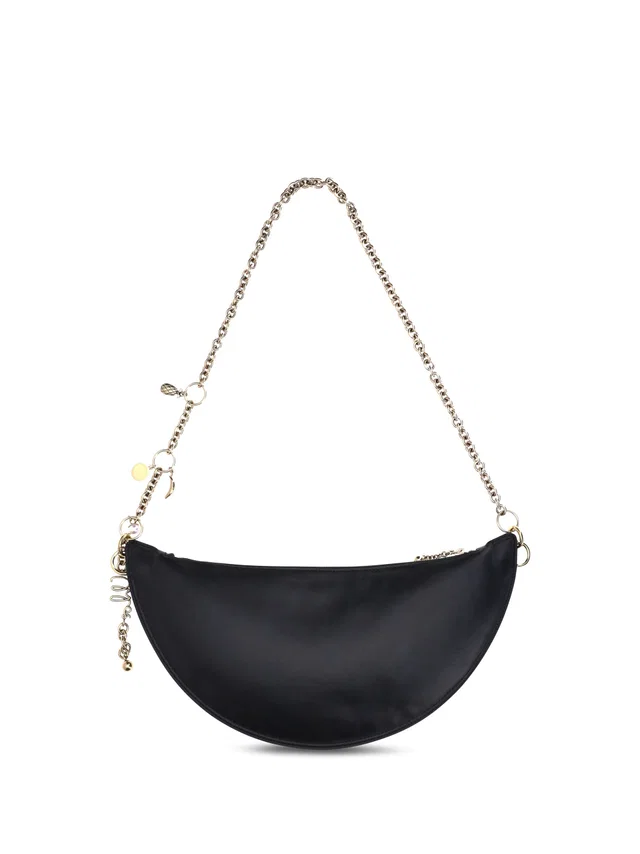 Chloé Shoulder Bag — Black Calf Leather in Black Calfskin from HEWI