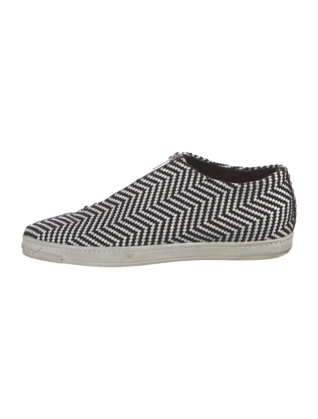 Stella McCartney Striped Espadrilles in white from The RealReal