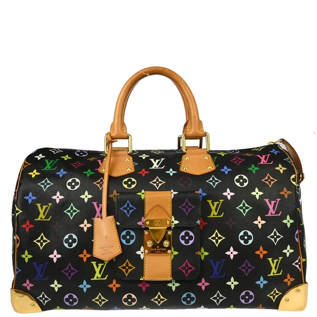 Louis Vuitton 2011 Monogram Multi Color Speedy 40 M93217 in Multicolor Canvas from AMORE Vintage Tokyo