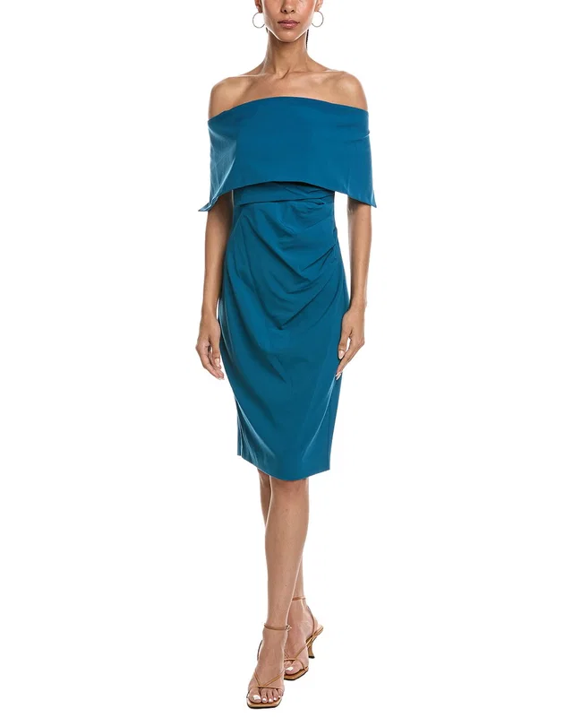Vince Camuto Off The Shoulder Solid Mini Dress, image 1 of 1 from Rue La La