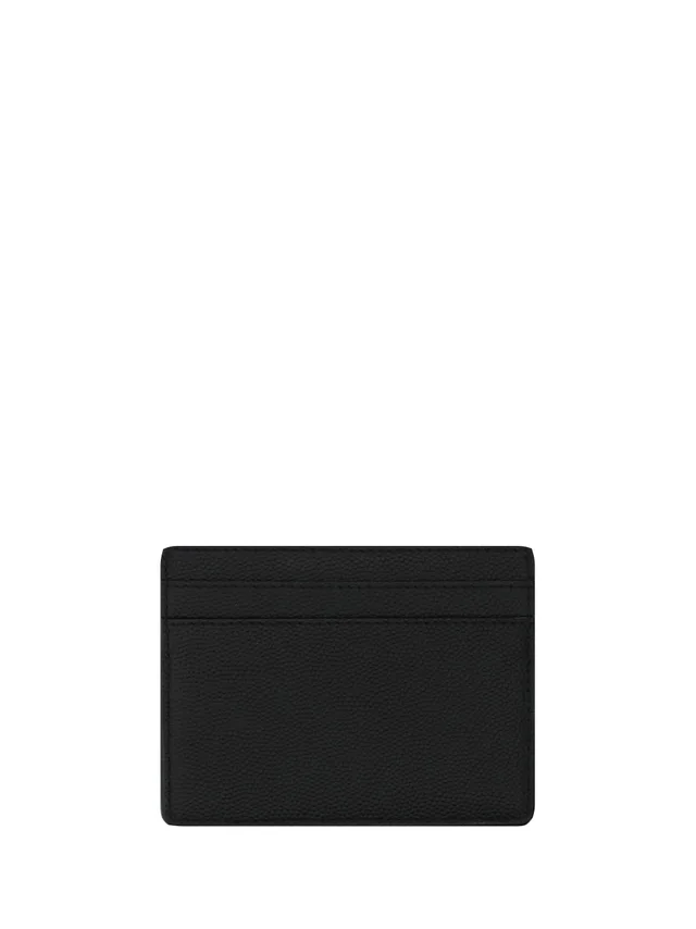 Saint Laurent Grain Card Case — Black Calf Leather Bos Taurus Cases in Black Calfskin from HEWI, photo 2 of 2