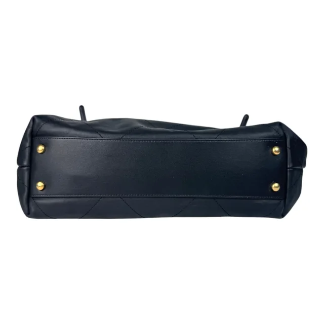Chanel 25S Large Black Calfskin Tote Bag in Black Calfskin from Luxury Promise, photo 5 of 6