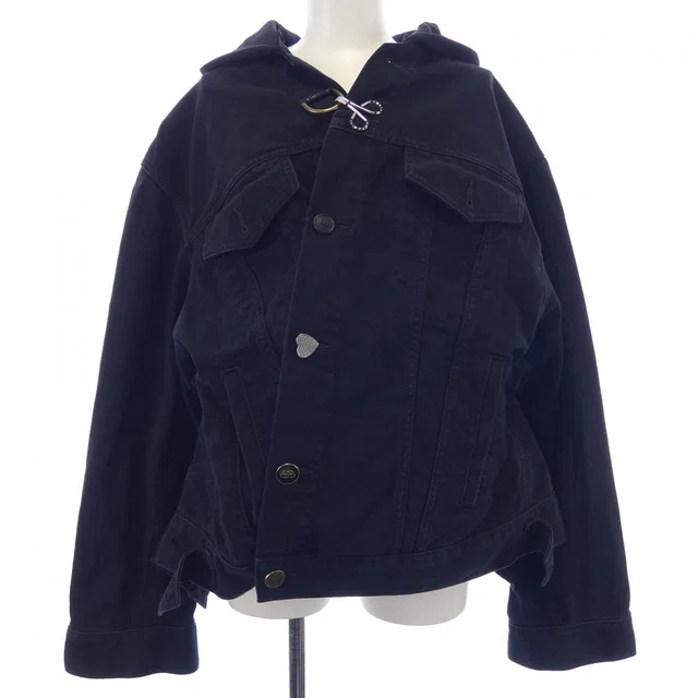 Balenciaga Denim Jacket in Denim from LuxUness