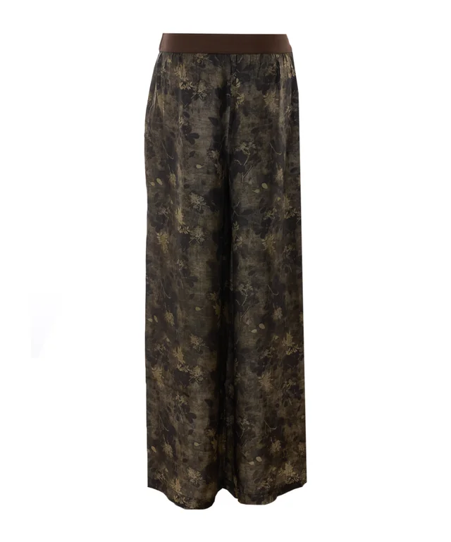 Uma Wang Pansy Printed Trousers, photo 2 of 8 from SENSER