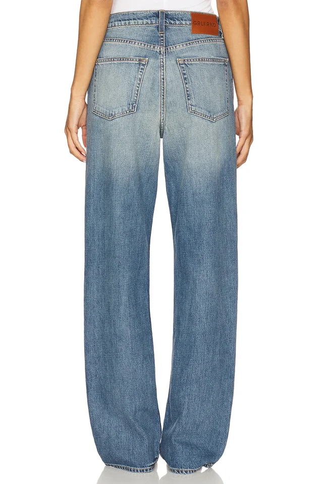 GRLFRND Bella Low Rise Boyfriend Jeans in Vermont Ave, photo 4 of 7 from REVOLVE (Canada)