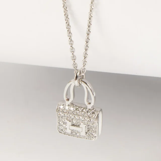 Hermès Diamonds Amulettes Constance Pendant Necklace from Labellov, photo 3 of 4