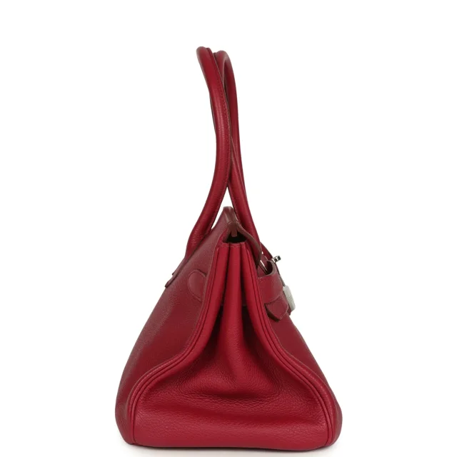 Hermès Vintage Shoulder Birkin 42 JPG Rubis Togo Palladium Hardware in Togo leather from Madison Avenue Couture, photo 3 of 9
