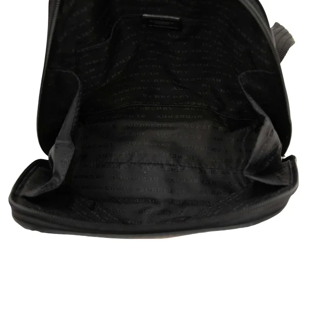 Beige Burberry House Check Canvas Backpack in Beige Canvas from Designer Revival, photo 4 of 6