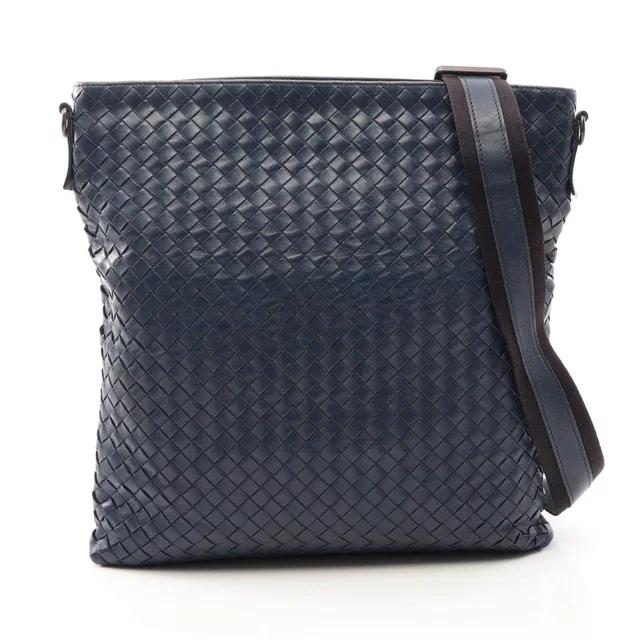 Bottega Veneta Intrecciato Leather Shoulder Bag in Woven leather from LuxUness