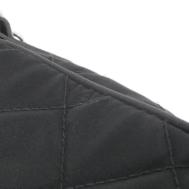 Prada Tessuto Impuntu Shoulder Bag in Black Nylon from LuxUness, photo 4 of 9