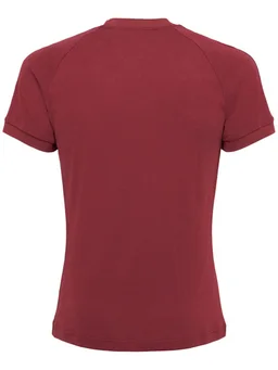 adidas Originals Crew neck short sleeve t-shirt in 40% Cotton, 40% Polyester, 20% Wool, photo 4 of 5 from LUISAVIAROMA