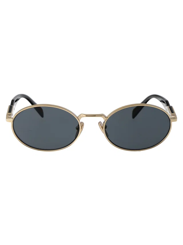 Prada 0pr Pale Gold Metal Sunglasses in Gold from HEWI