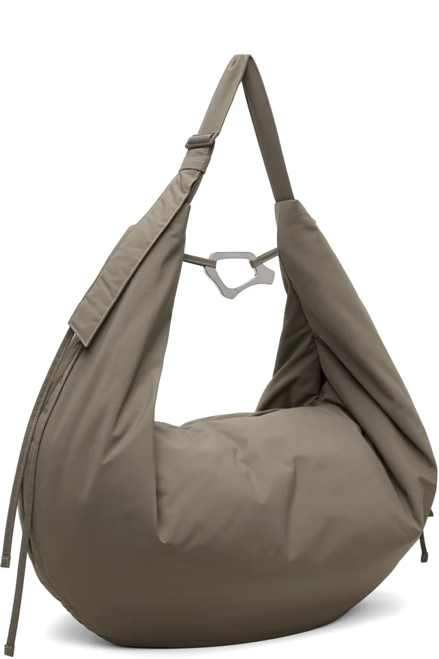 HELIOT EMIL Gray Cauda Bag, photo 2 of 3 from SSENSE