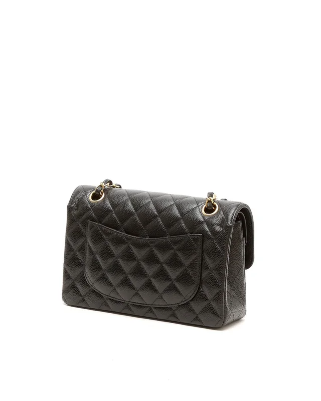 Chanel Small Classic Caviar Double Flap Bag in Caviar leather from A Retro Tale, photo 3 of 10
