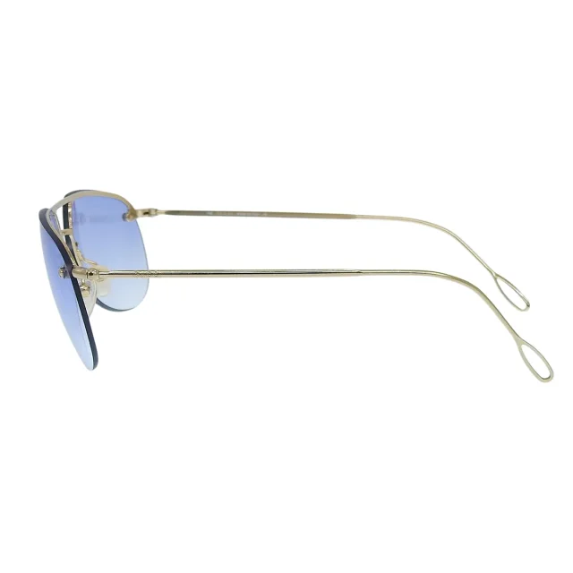 Gucci Side Logo Sunglasses Blue/Gold in Blue from VINTAGE QOO TOKYO, photo 5 of 10