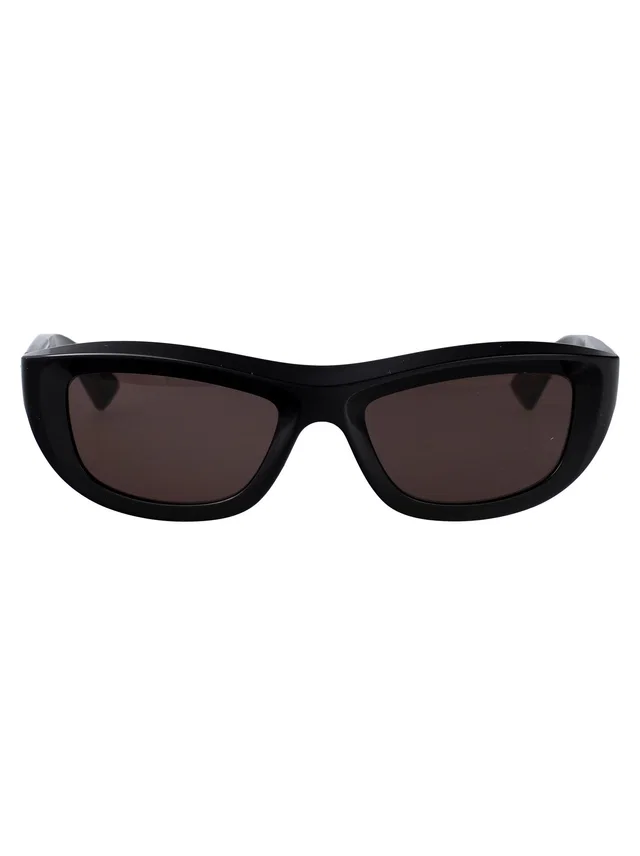 Bottega Veneta Bv1326s Sunglasses — Black Injected in Black from HEWI