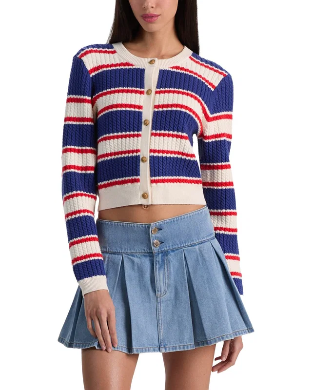 alice + olivia Dollie Wool-Blend Cardigan, image 1 of 1 from Rue La La