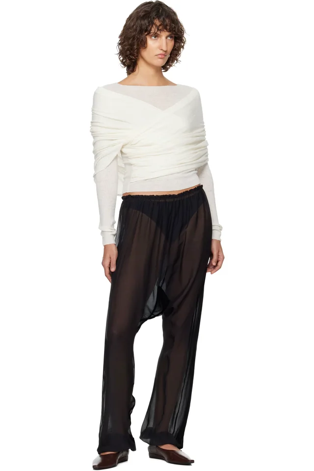 Paloma Wool Off-White Elio Sweater, photo 4 of 4 from SSENSE