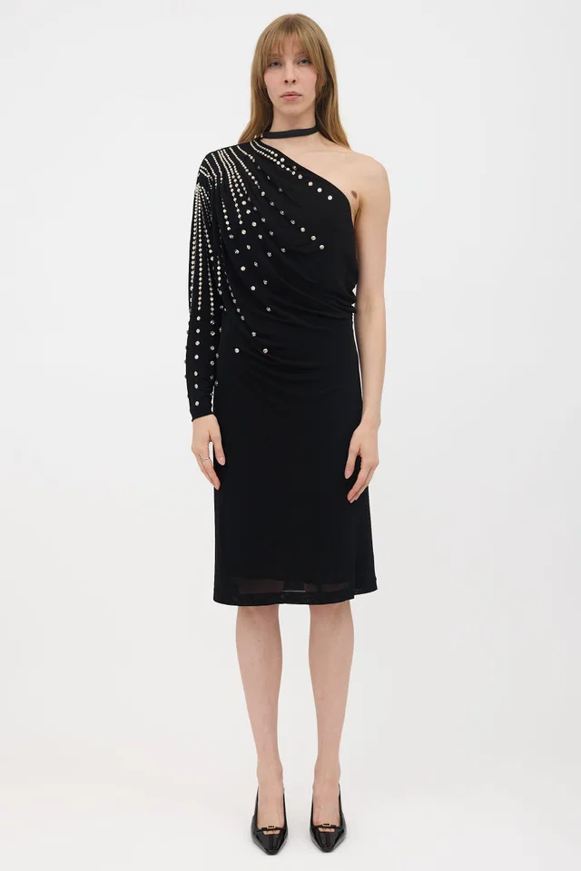 Gucci Embellished One Shoulder Dress from VSP Consignment