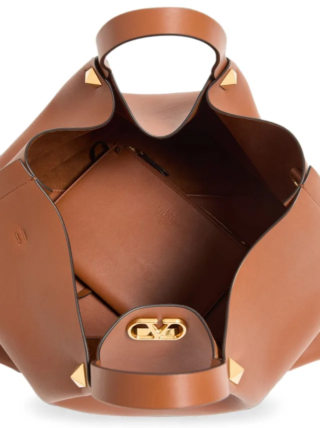 Valentino Gravani Rockstud Large Shopping Bag, photo 7 of 7 from SENSER