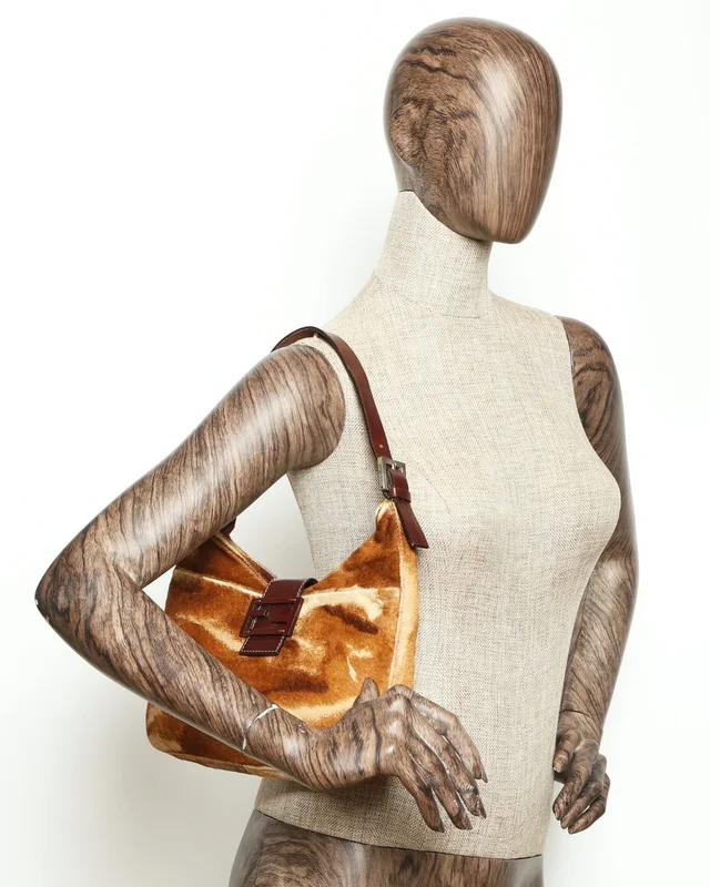 Fendi FF Fur Bag in Leather from A Retro Tale, photo 9 of 9