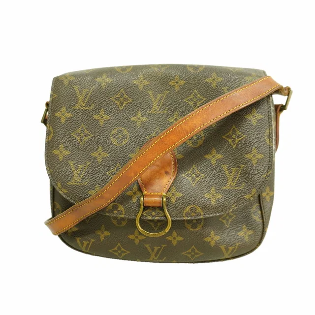 Louis Vuitton Shoulder Bag Monogram Saint-cloud GM Brown in Brown from The Reluxe