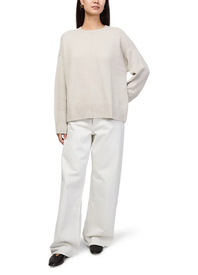 LISA YANG Nairi cashmere sweater in Grey 100% cashmere, photo 2 of 6 from 24S (US)