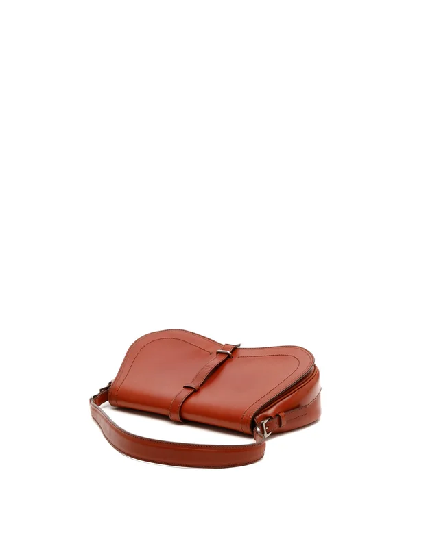 Prada Vitello England Saddle Shoulder Bag in Leather from A Retro Tale, photo 4 of 8