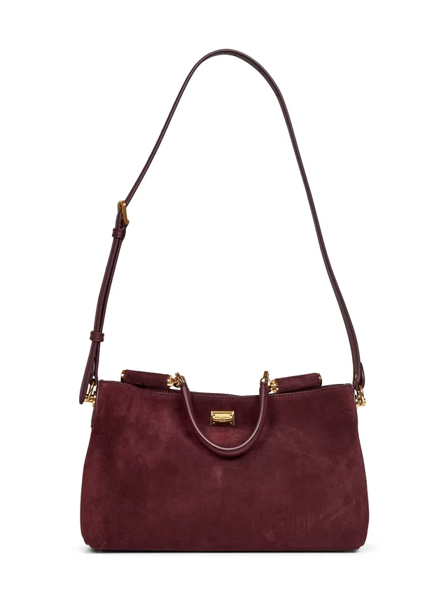 Dolce & Gabbana Vittoria Shoulder Bag — Red Calf Leather in Red Calfskin from HEWI