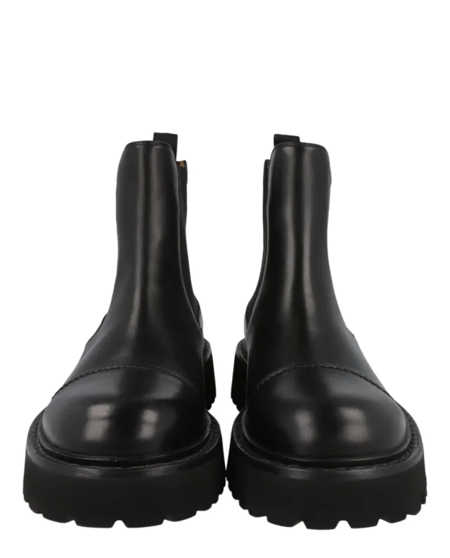 Salvatore Ferragamo George 2 Chelsea Boots in black, photo 5 of 6 from ShopSimon