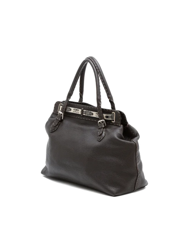 Fendi Selleria Vila Borghese Tote Bag in Canvas from A Retro Tale, photo 3 of 9