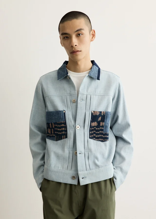 KARDO Marvin Handloom Nat Dye Type 2 Jacket from Incu, photo 1 of 1