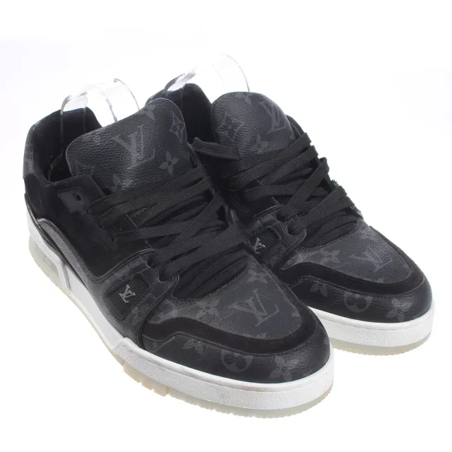 Louis Vuitton Trainer Sneaker EUR 42 Schwarz in Schwarz from Buddy And Selly
