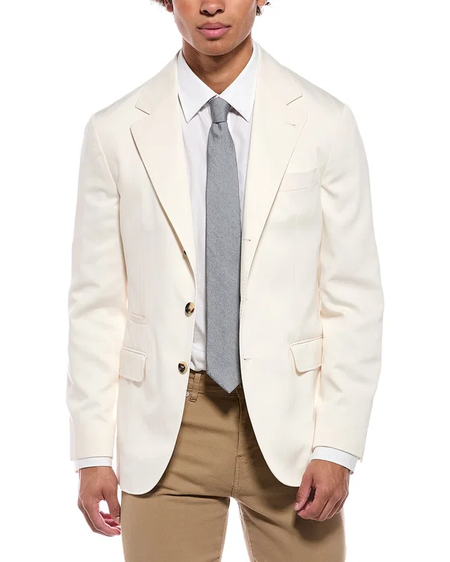 Brunello Cucinelli Silk Blazer, image 1 of 1 from Gilt