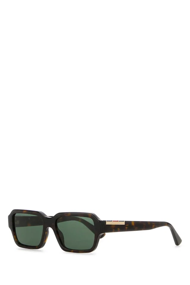 Gucci Gg1887s Acetate Square Frame Sunglasses — Brown Exterior in Brown from HEWI