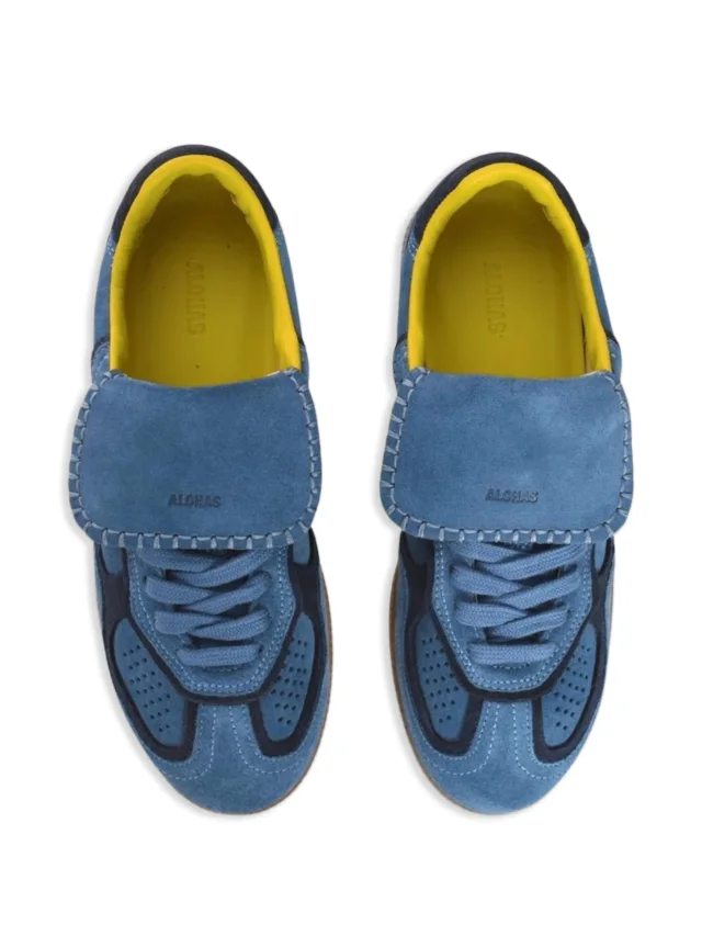 ALOHAS long-tongue suede sneakers in Blue, photo 6 of 6 from FARFETCH
