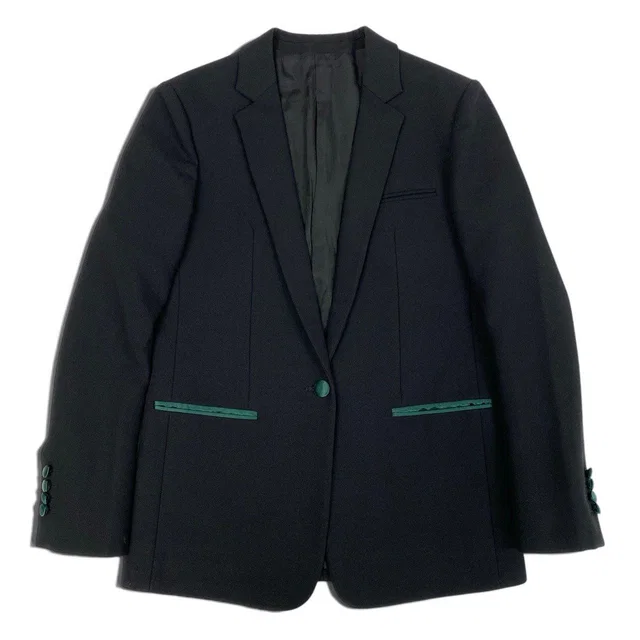 Celine Phoebe Philo Era Tailored Jacket Black in Black from The Reluxe