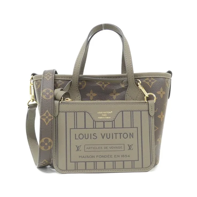 Louis Vuitton Monogram Neverfull Inside Out BB Bag in Coated canvas from The Reluxe
