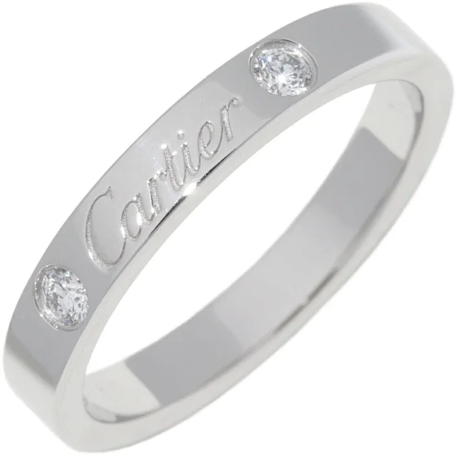 C de Cartier Pt950 Diamond Ring Size 52 from LuxUness