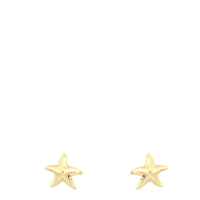 Tiffany & Co. Elsa Peretti Starfish 18k Yellow Gold Stud Earrings in Yellow from Luxe.It.Fwd