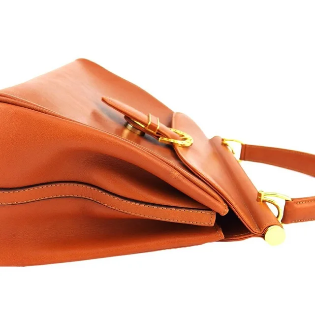 Valentino Garavani Handbag Brown Gold Women Authentic Secondhand in brown|red from Poshmark