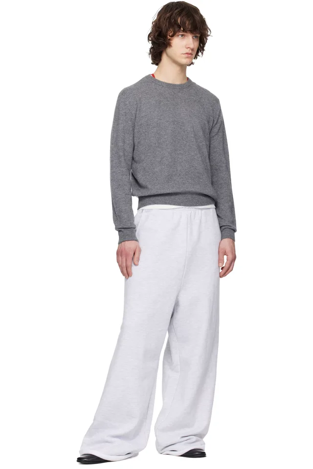 Entire Studios Gray Full Sweatpants, photo 4 of 4 from SSENSE