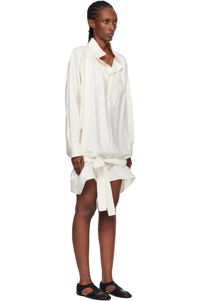 Off-White Kenzo Paris Oversized Blouse Minidress, photo 2 of 4 from SSENSE