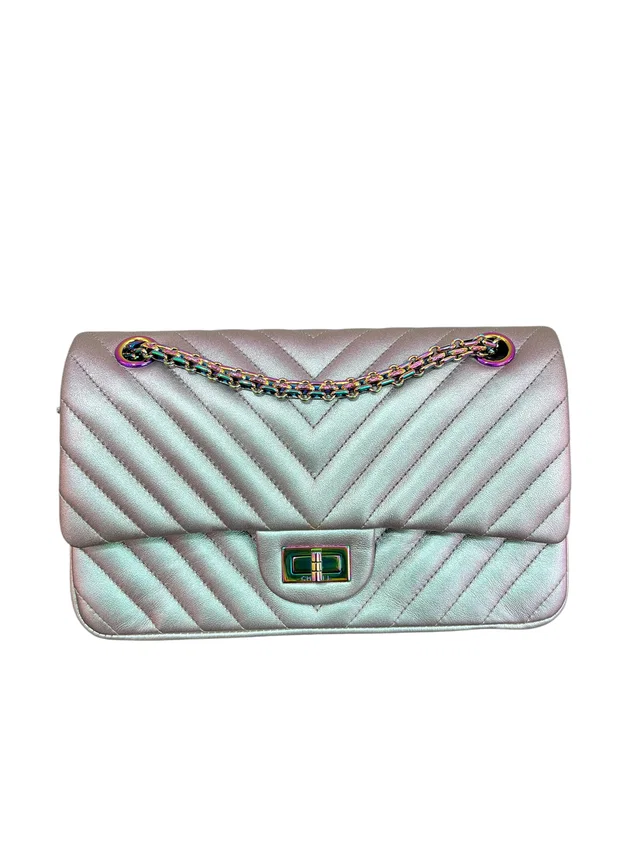 Chanel Reissue Small Iridescent Rainbow HW from Luxury Promise